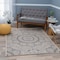 World Rug Gallery Medallion Design Indoor/Outdoor Area Rug  5' x 7' Blue 415BLUE5X7 - alternate 3